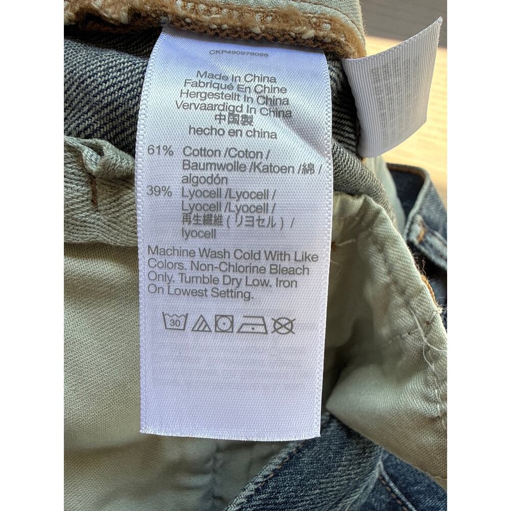 Madewell Harlow Wide-Leg Jeans in Blue Size 27 NEW NWT - Picture 7 of 8